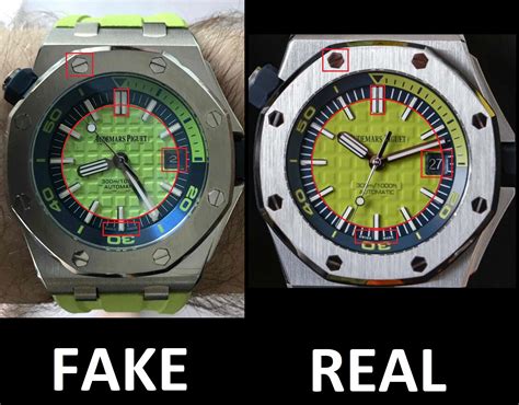 audemars piguet automatic real vs fake|false audemars piguet watch.